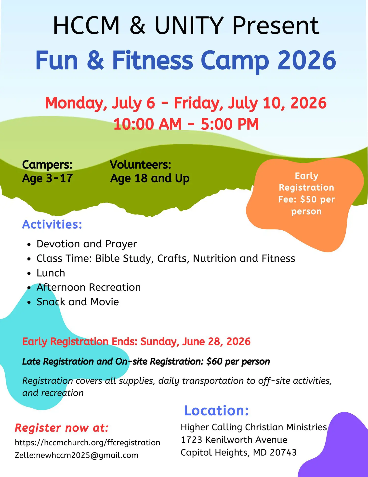 Fun & Fitness Camp 2025