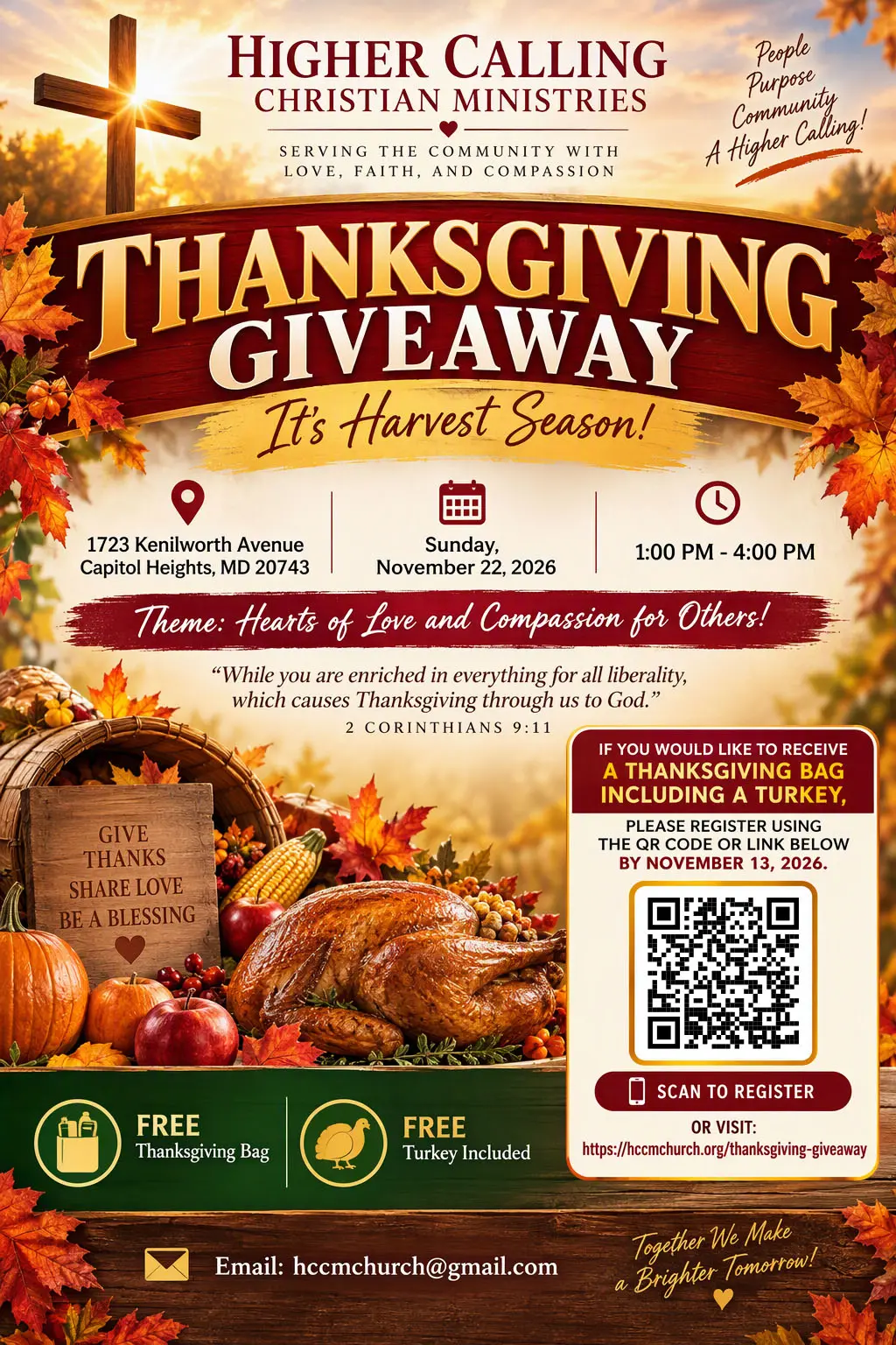 Thanksgiving Giveaway